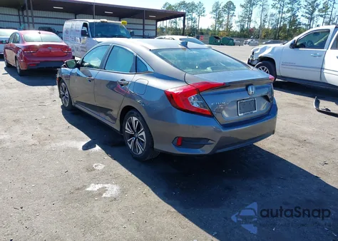2018 Honda Civic Ex-T from USA, damaged, VIN JHMFC1F36JX008281